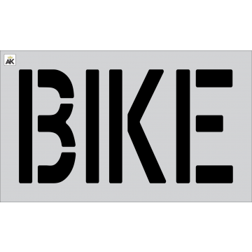18" Bike Stencil