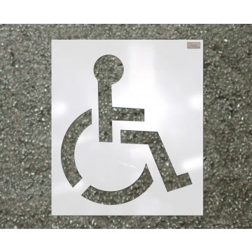 39" Handicapped Stencil