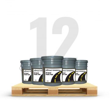 Alkyd Traffic and Zone Oil Based Solvent Marking Paint - 12 Pails