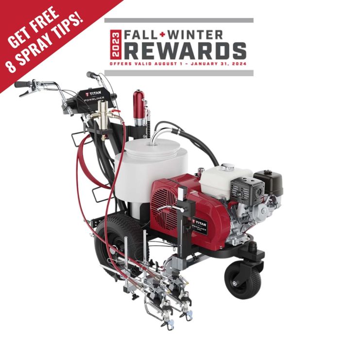 TITAN PowrLiner 4955 Striping Machine