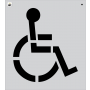 28 Handicap Stencil for Paving'