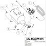 Fastener Kit - Flange Valve Tank Outlet - Parts diagram'