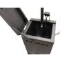 RY10MK Melter Kettle- Open lid showing agitation paddle'