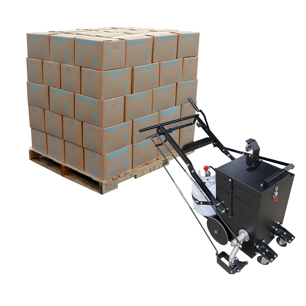 RY10 Pro and a Pallet of Deery Crack Filler